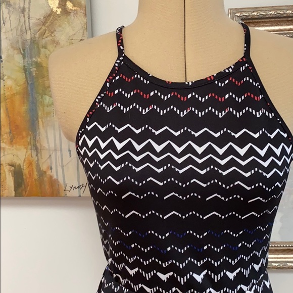 Sleeveless, high neck, midi dress, small - Picture 5 of 6